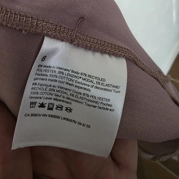 Lululemon Athletica Pink Robe Sweater Size   6 - Picture 8 of 14